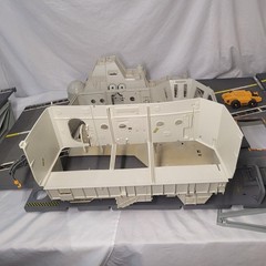 1985 GI Joe USS Flagg Aircraft Carrier Hasbro for parts or Restoration