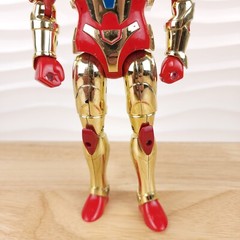 Superhuman Samurai Syber Squad Metal Data Matrix Servo Gold Steel Uniform