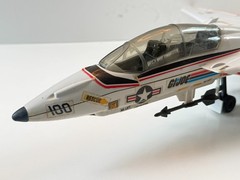 💥HTF 1983 GI JOE SKYSTRIKER ACE Complete no parachutes WORKS NICE + CLEAN💥