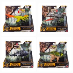 Jurassic World Survival 4pk: Dromaeosaurus Mutadon Dunkleosteus Yuxisaurus 🆕