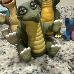 The Land Before Time Hand Puppets 1988 Pizza Hut Lot Of 4