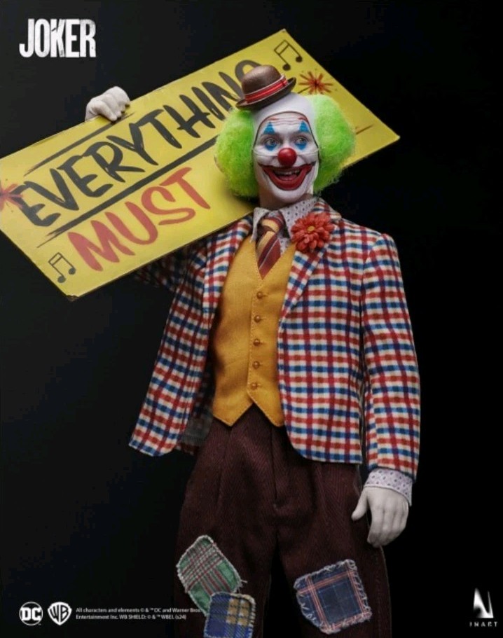 InArt Joker 2019 Clown Version NEW (From 4 Pack) Arthur Fleck 1/6 USA 🇺🇸