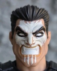 Marvel Legends Series Rivals Punisher Head Sculpt Fodder 1/12 Scale