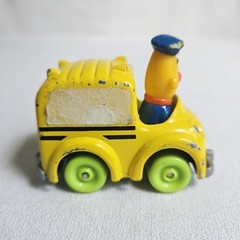Lot of 3 Playskool 1980s Sesame Street diecast vehicles (wear and tear) H312