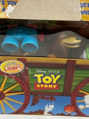 DISNEY PIXAR TOY STORY Andy’s Toy Chest Figures LENNY, BUZZ, WOODY & SLINKY