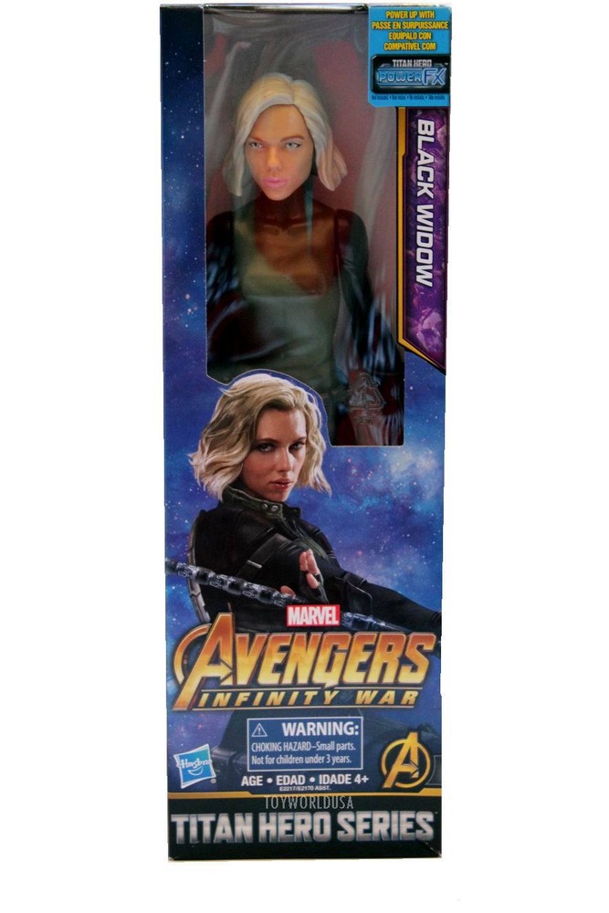 Hasbro Titan Hero Series Marvel Avengers Infinity War Black Widow