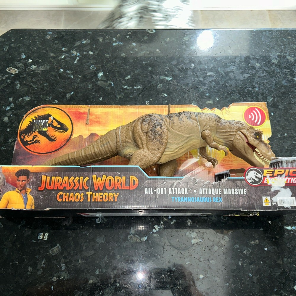 Jurassic World Epic Evolution Chaos Theory All-Out Attack Tyrannosaurus Rex