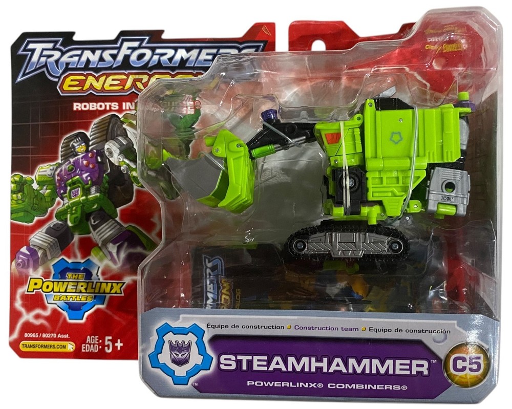 Transformers Energon Steamhammer Constructicon Maximus Combiner C5 Figure NEW