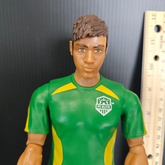 FC Elite NEYMAR JR. 12” Action Figure 2016 Mattel Soccer Player Articulated NICE
