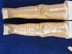 1977 Kenner LUKE SKYWALKER Farmboy – HK COO 3 Line Yellow Hair Repro Lightsaber