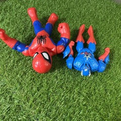 Spider-Man 2018 & Captain America Mech Strike Monster Hunters 2022 Figures