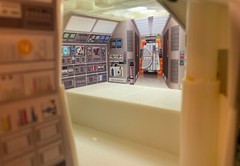 Cabin Extension – Command/Engine Module Bulkheads | 1976 Mattel Space 1999 Eagle