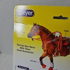 Breyer horse WESTERN RIDING SET No. 2051 TRADITIONAL size new SEALED