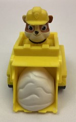 Paw Patrol Rescue Pups 3pc Lot Chase Rubble Marshall Vehicle Figure Spin Master