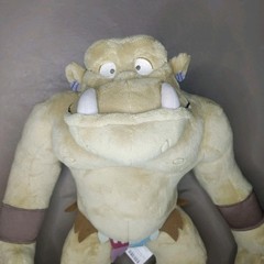 Disney Store Exclusive Plush Enchanted Movie Troll Stuffed Ogre 18″ (READ)