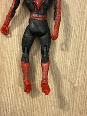 Vintage 2003 Spider Man 2 Movie Super Posable 6 Inch Figure CPII Tobey Loose