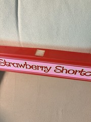 Vintage 1982(?) Strawberry Shortcake Store Display Shelf Talker Good condition
