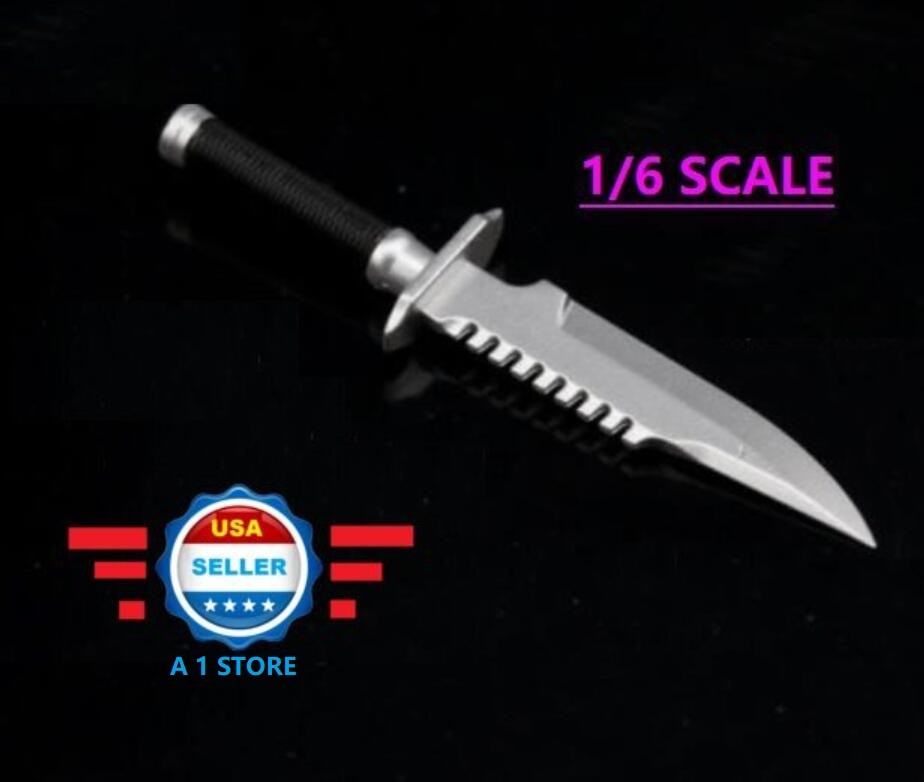 1/6 scale Military Knife for Hot Toys Phicen Soldier DRAGON 12”Action Figure