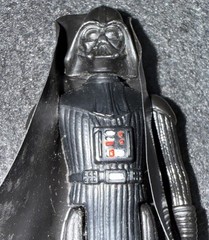 1977 Vintage Kenner STAR WARS DARTH VADER Figure COMPLETE Hong Kong
