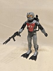 GI Joe Torpedo Wet Suit Cobra Eels Cobra Undertow Hasbro Vintage Diver Lot x4