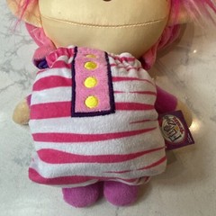 FlipZee Trolls Pretty Pink Plush doll- Flip Zee Girls – 2 dolls in 1 – 15″