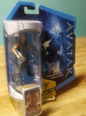 2009 Avatar Movie Col Miles Quaritch Action Figure 4″ in Mattel Webcam i-Tag New