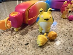 Cepia BANANAS BUNCH of 3 Peel to Reveal Animal Figures Lot