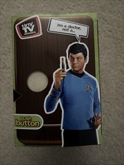 Tiny TV Classics Star Trek Collectible TV with Real Working Remote NEW SEALED