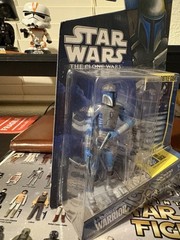 Star Wars The Clone Wars Mandalorian Warrior CW29 2010 Hasbro Brand NEW Sealed