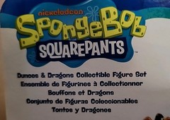 Spongebob Squarepants Dunces & Dragons 2.75-Inch Collectible Figure Set