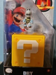 Jakks Pacific Super Mario Bros Movie Dry Bones 1.25 in Mini Figure BRAND NEW