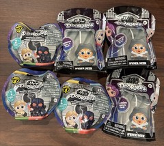 6x Disney STAR WARS DOORABLES 3x series 1 2 Pack & 3x Series 1 HYPER PEEK SEALED