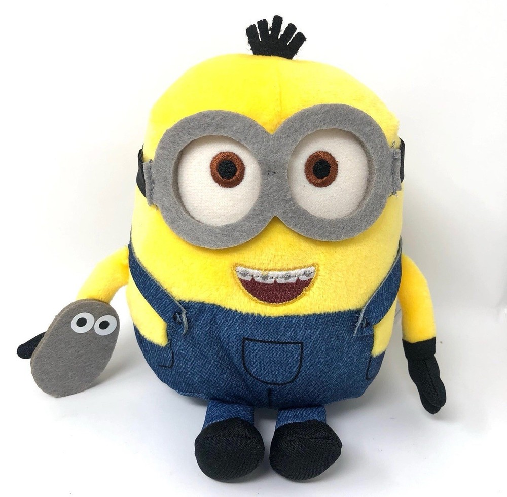 Minions and the Rise of Gru Small Plush – Otto With Pet Rock Toy 6” NWOT