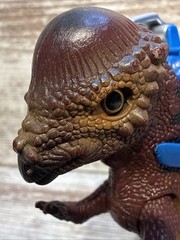 DINO RIDERS Tagg W/ Complete Pachycephalosaurus Tyco Toys Rare Dinosaur Set VTG