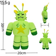 New Game Peripherals Regretevator Gnarpy Green Plush Toy White Cat Robot Doll