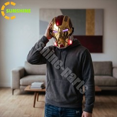 Iron Man MK17 Heart Breaker Helmet 1/1 Wearable English Voice-controll Mask Toy