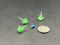 Mini Blood/Blast/Power Effects/FX For 1/12 Scale 6″ Legends Action Figures