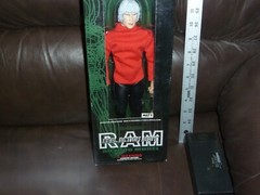 MEDICOM MATT REAL ACTION MAN RAM RED SHIRT AND 12 INCH 1/6 TH BOXED FIGURE