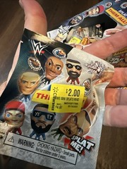 NEW 2 Packs Sealed WWE Splat Heads In The Pack Series 1 Unopened Brand New
