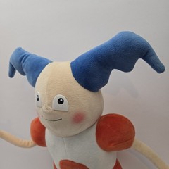 WCT Pokémon Plushy Detective Pikachu Mr. Mime Poseable 14in Plushy