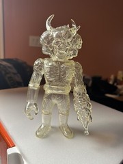 Skull Toys X Realxhead Dokurocks Man Chaos RxH Real Head Skulltoys Kaiju Sofubi