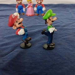 Mario Bros Mixed Lot Figures Yoshi Race Go Cart Peach Nintendo Jaks Loose Toys