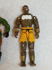 Vintage 1990s GI Joe Lot ARAH~ Street Fighter Lot Dhalsim, Para Guile, Scorpion