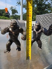 Lot Of 2 Legendary King Kong Action Figures Roars And Mouth Moves