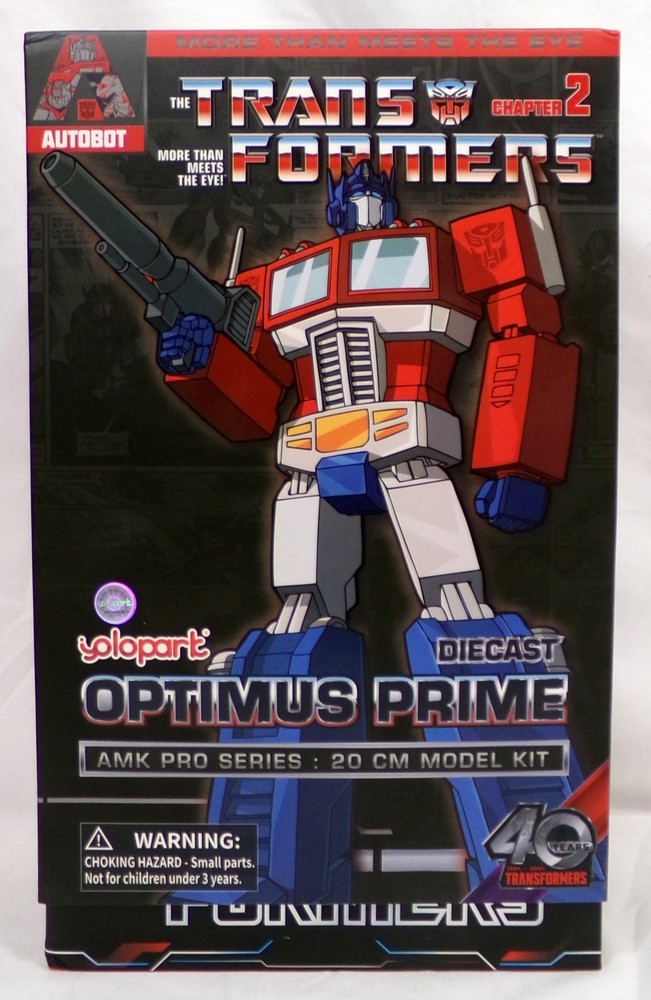 Yolopark Transformers AMK Pro Series Optimus Prime G1 Style Complete with Box