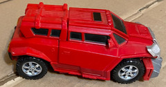 Hello Carbot Ghost Chaser Original Red Color Sonokong Korean Transforming Robot