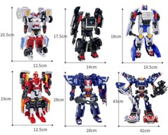Hello Carbot Returns PENTA STORM X 5 Robots Figure Combiner Model Car Boys Toy