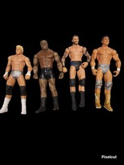 WWE Mattel Figures Lot Of 4- Wrestling Action Figure