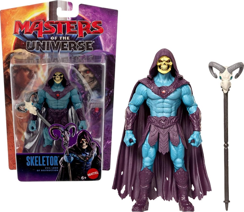 Masters of the Universe Movie Skeletor Action Figure Villain Toy 14Movable Joint