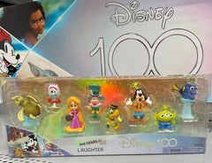 D100 Disney 100 Years of Disney CELEBRATION FIGURE PACK 12 PACKS 100 FIGURES LOT